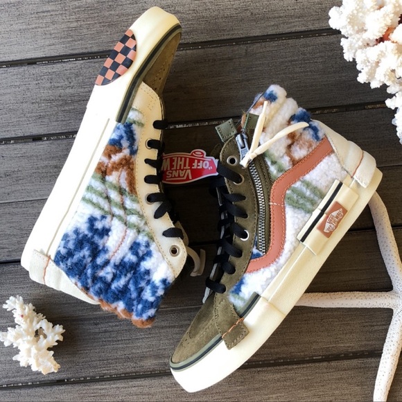 🌴🔆VANS- HI TOPS ZIPPER CARPET AWESOMENESS🔆🌴 - Picture 4 of 14